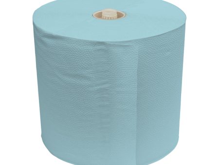 FIG AUTOCUT ROLL RECYCLED BLUE 1 PLY Discount