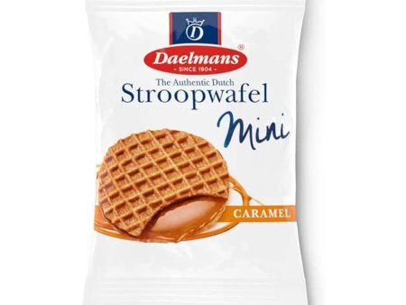 DAELMANS CARAMEL MINI WAFFLES x 200 For Sale