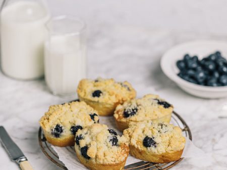 Sweet By Nature Vegan & Nut Free Lemon Blueberry Friands Cheap