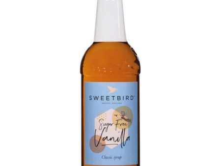 SWEETBIRD SUGAR FREE VANILLA SYRUP (1L) Online Hot Sale