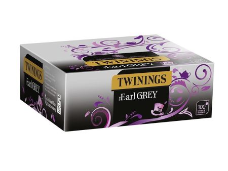 TWININGS EARL GREY TAGGED TEA BAGS (100 bags) Online