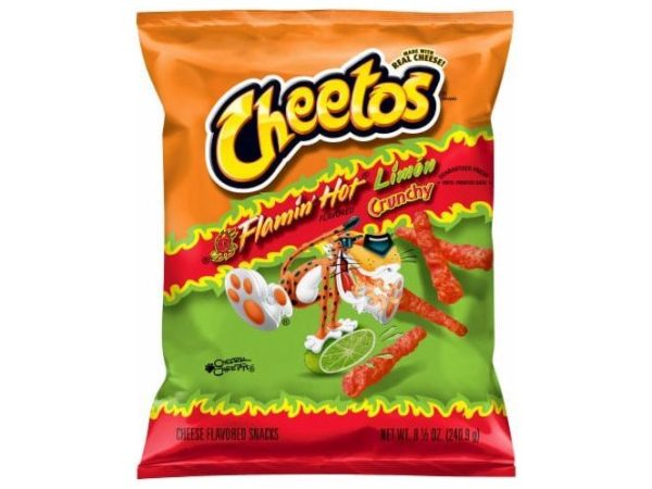 Cheetos Flamin  Hot Limon 8.5oz Cheap