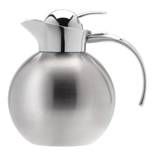 1.2L DELUXE STAINLESS STEEL ROUND JUG WITH INFUSER Online Hot Sale