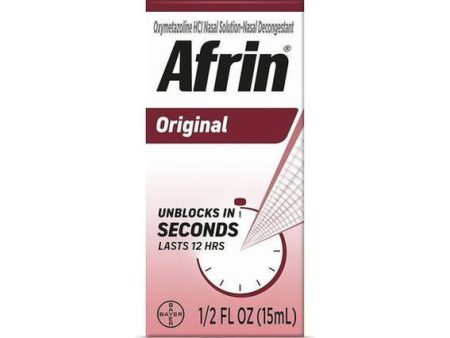 Nasal Decongestant Afrin Fast Acting Online Hot Sale