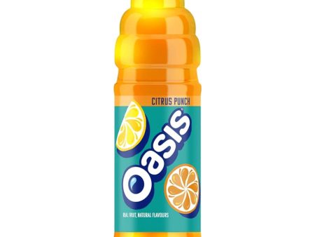 OASIS CITRUS PUNCH BOTTLES (500ml) x 12 For Cheap