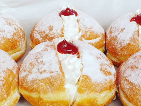 Big Lou s Donuts Cream Buns For Sale