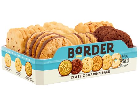 BORDER LUXURY BISCUITS CATERING ASSORTMENT (400g) x 4 For Cheap