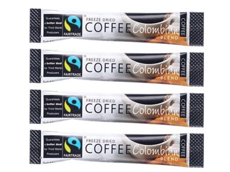 COLOMBIAN FAIRTRADE INSTANT COFFEE STICKS x 250 Online Hot Sale