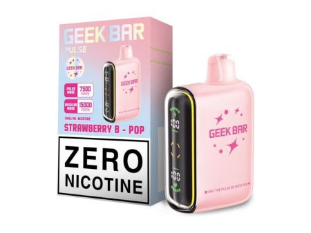 Geek Bar Straw B-POP Zero Nic Cheap