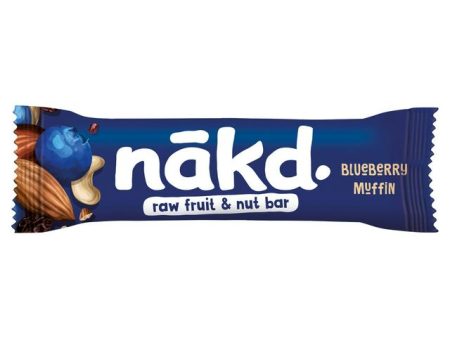 NAKD BAR BLUEBERRY MUFFIN (35g) x 18 For Cheap