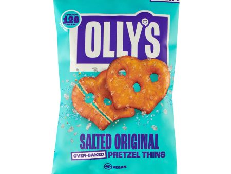 OLLY S PRETZEL THINS ORIGINAL SALTED (35g) x 10 Sale