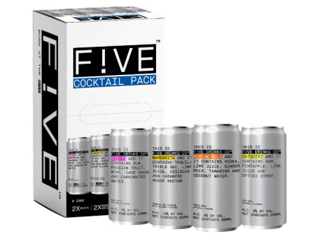 ** FLASH SALE FIVE Cocktail Variety (8 pack) Sale