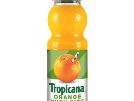 TROPICANA ORANGE JUICE WITH BITS (300ml) x 8 For Sale