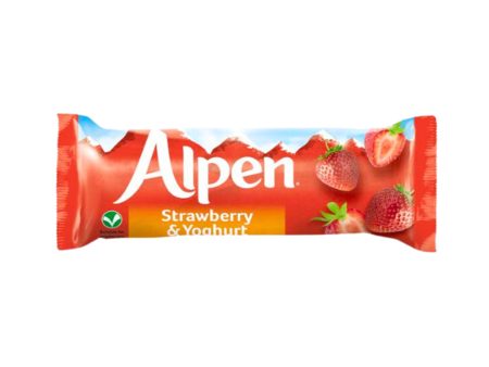 ALPEN STRAWBERRY & YOGURT CEREAL BARS (29g) x 24 Online Hot Sale