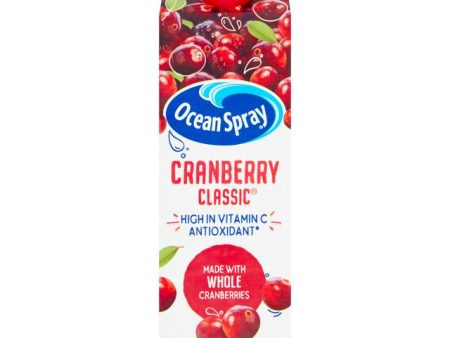 OCEAN SPRAY CRANBERRY CLASSIC JUICE DRINK (1L) x 12 Discount