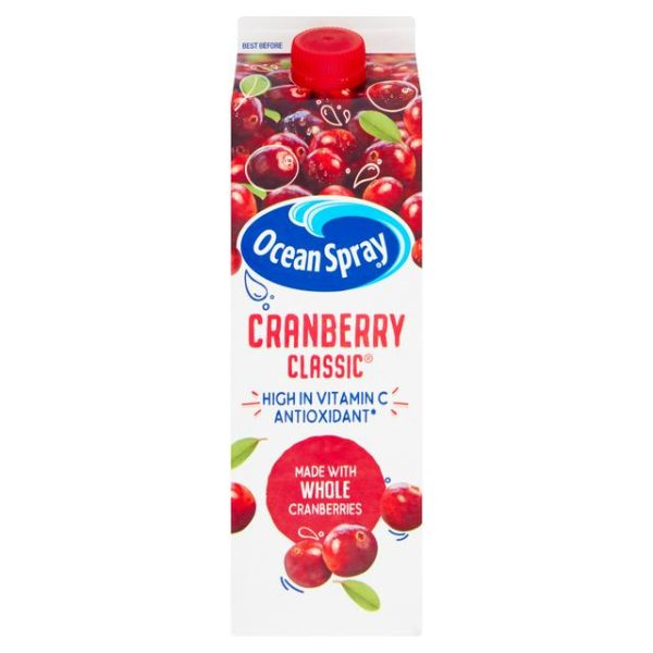 OCEAN SPRAY CRANBERRY CLASSIC JUICE DRINK (1L) x 12 Discount