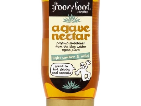 GROOVY FOOD AGAVE NECTAR LIGHT & MILD (250ml) x 12 Online Sale