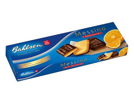 BAHLSEN MESSINO TANGY JAFFA CAKES (125g) x 12 For Sale