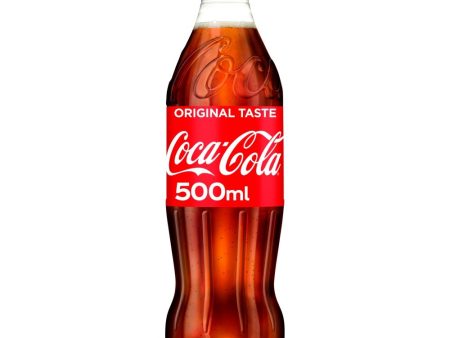 COCA-COLA PLASTIC BOTTLES (500ml) x 24 Supply