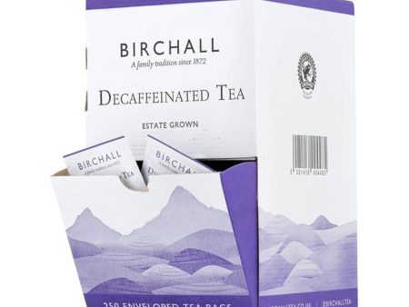 BIRCHALL DECAFF ENV PLANT BASED TEA BAGS (250 bags) Sale