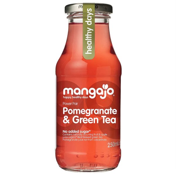 MANGAJO POMEGRANATE & GREEN TEA (250ml) x 12 Online Sale