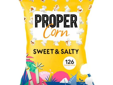 PROPERCORN SWEET & SALTY POPCORN (30g) x 24 Online