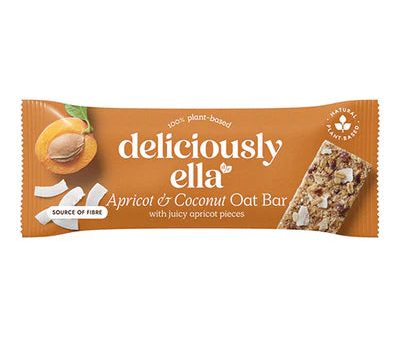 DELICIOUSLY ELLA APRICOT AND COCONUT OAT BARS (50g) x 16 Discount