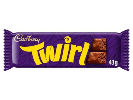 CADBURY TWIRL BARS (43g) x 48 Fashion