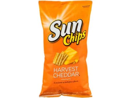 Sun Chips Harvest Cheddar 7oz Online now