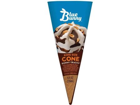 Blue Bunny King Cone Bunny Tracks For Cheap