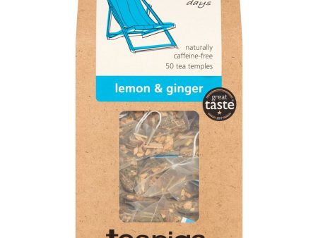 TEAPIGS LEMON & GINGER TEA BAGS (50 tea bags) Discount