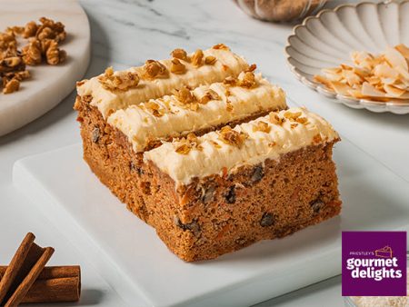 Priestley s Carrot Cake Slice Cheap