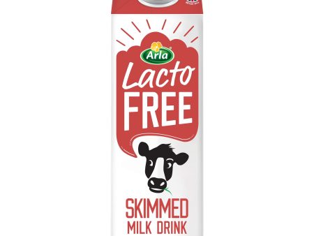 ARLA LACTOFREE SKIMMED MILK (1L) Online now