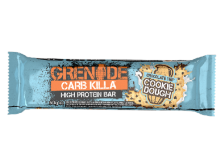 GRENADE CARB KILLA COOKIE DOUGH BARS (60g) x 12 For Sale