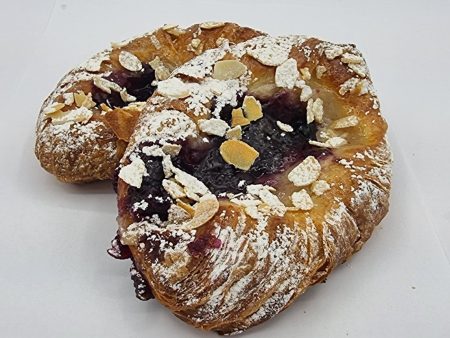 Sweet & Green Plant Based Blueberry Danish For Sale