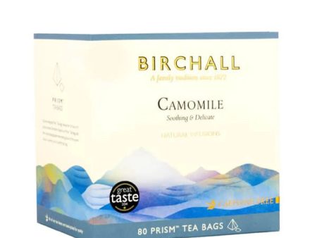 BIRCHALL CAMOMILE PRISM TEA BAGS (80 bags) Supply