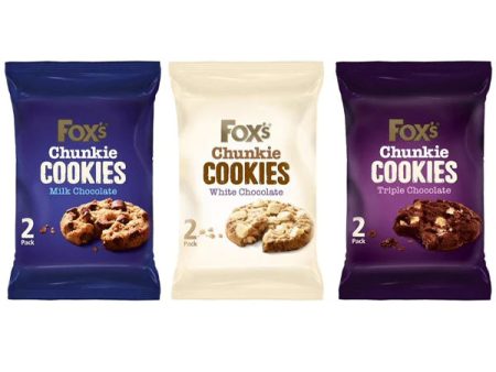 FOX S MIXED COOKIE TWIN PORTION PACKS (45g) x 48 Online Sale