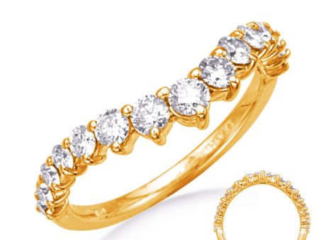 Yellow Gold Wedding Band For Discount