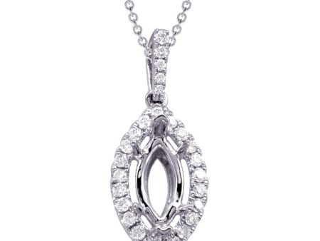 Diamond Pendant For 9x4.5m Marquise Cent Online