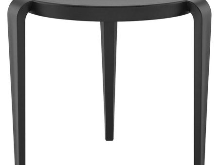 Spin Side Table in Black by Furniture and Things Cheap