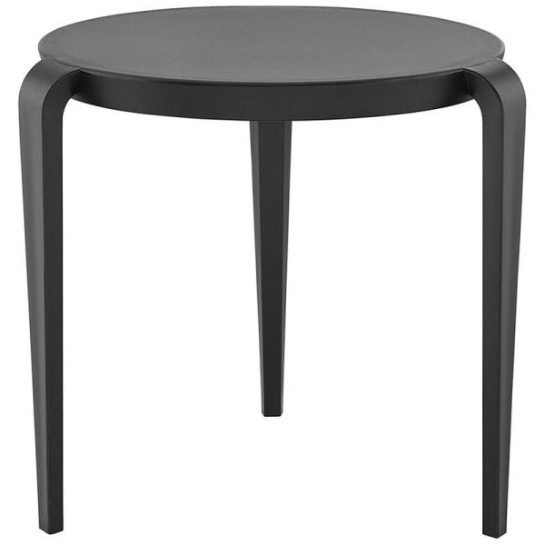 Spin Side Table in Black by Furniture and Things Cheap