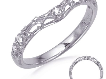 White Gold Wedding Band For Cheap