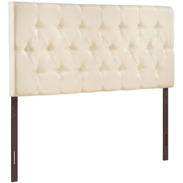 Clique Full Headboard in Ivory Hot on Sale