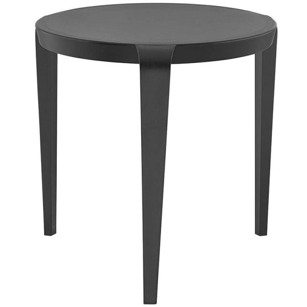 Spin Side Table in Black by Furniture and Things Cheap