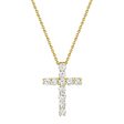 0.32CT DIAMOND CROSS NECKLACE Cheap