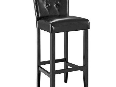 Tender Bar Stool in Black For Sale