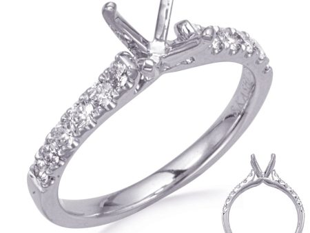 White Gold Engagement Ring Cheap