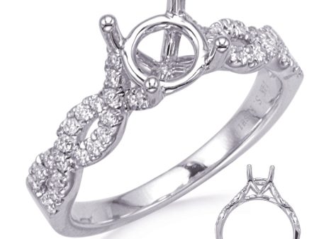 White Gold Diamond Engagement Ring Supply