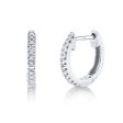 0.07CT DIAMOND HUGGIE EARRING Online Hot Sale