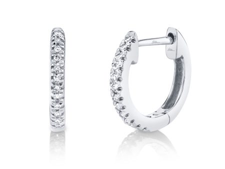 0.07CT DIAMOND HUGGIE EARRING Online Hot Sale